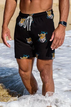 Youngla 128 Abstract Swim Shorts '22<Men Shorts