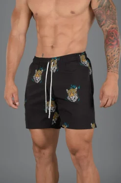 Youngla 128 Abstract Swim Shorts '22<Men Shorts