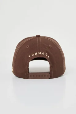 Youngla 920 A-Frame La Snapback Hat 2.0 Earthy Colors<Men Hats & Beanies