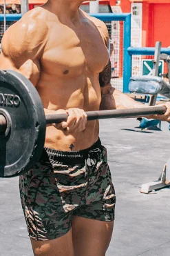 Youngla 101 Bodybuilding Short Shorts<Men Shorts