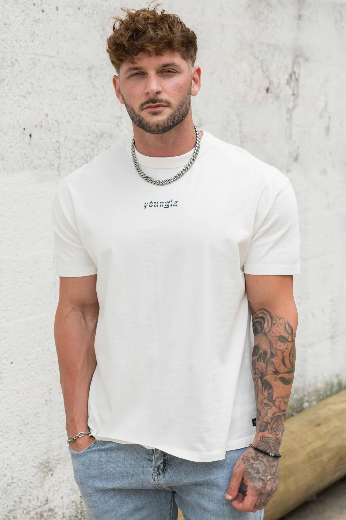 Youngla 471 Chrome Tees<Men Shirts