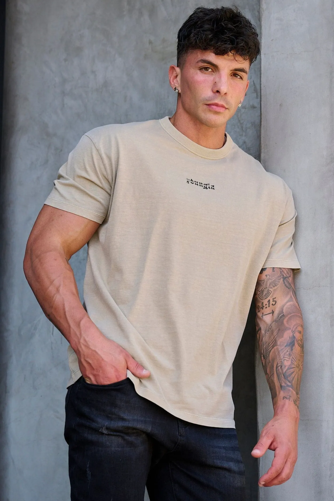 Youngla 471 Chrome Tees<Men Shirts