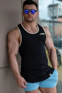 Youngla 324 Classics Stringer Tank<Men Tanks