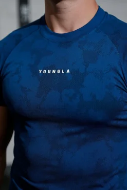 Youngla 437 Digital Compression Tees<Men Shirts