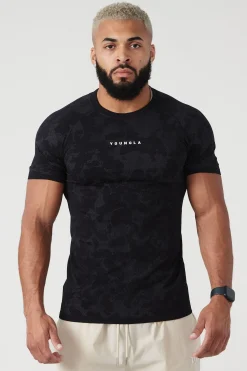 Youngla 437 Digital Compression Tees<Men Shirts
