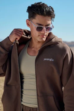 Youngla 539 Earthy Collection-Hoodies<Men Outerwear