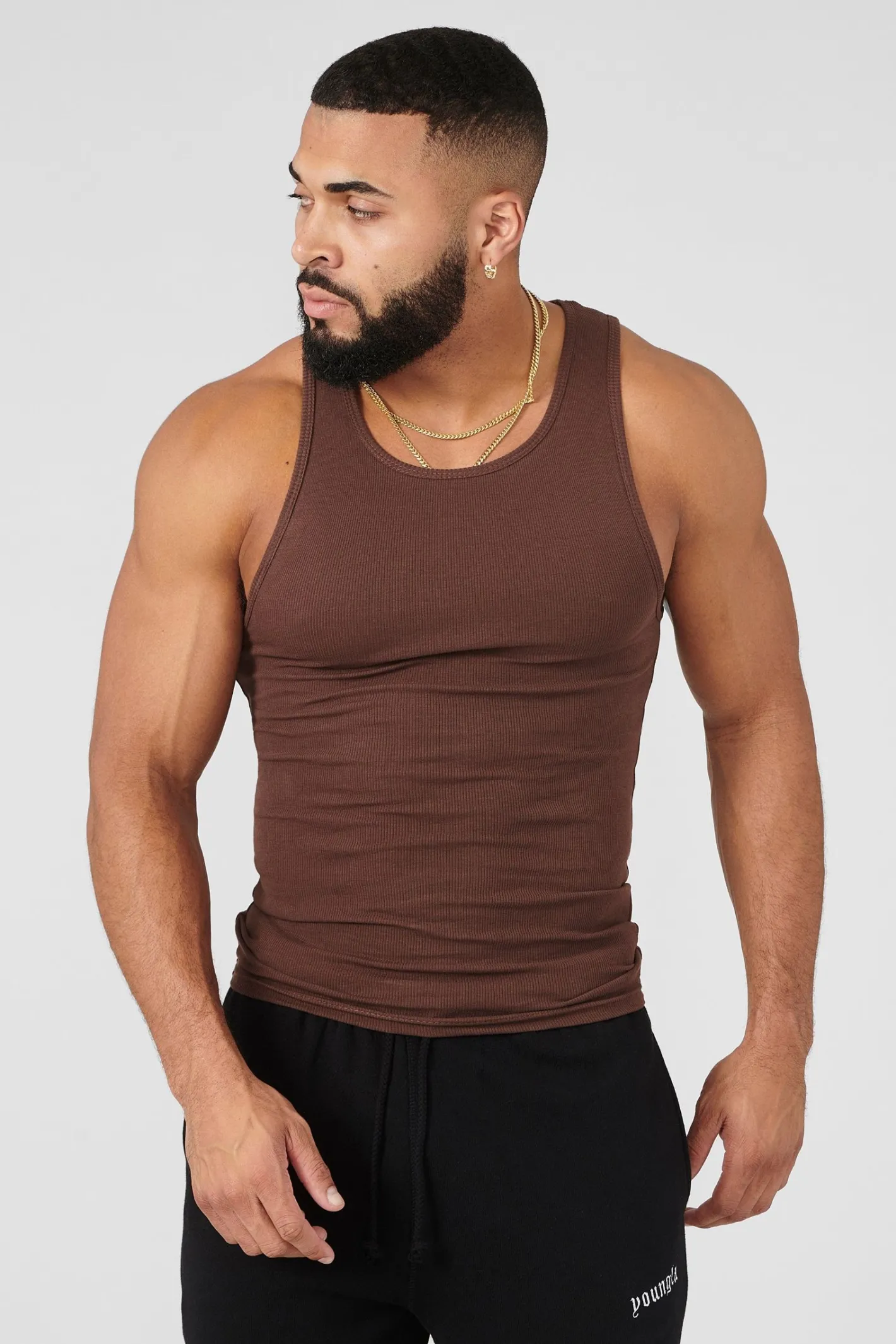 Youngla 349 Earthy Collection-Wife Lovers 4 Pack<Men Tanks