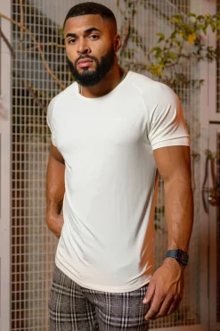 Youngla 422 Fitted Delt Tee<Men Shirts