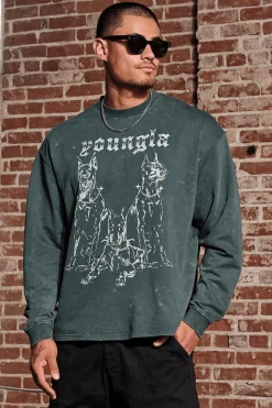 Youngla 804 For All The Dogs Longsleeves<Men Shirts