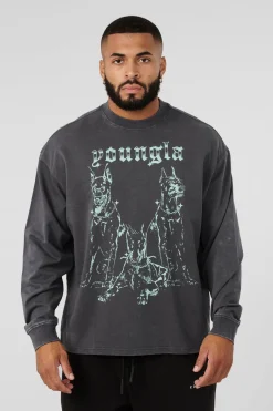 Youngla 804 For All The Dogs Longsleeves<Men Shirts