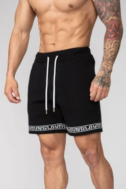 Youngla 116 Hieroglyphic Knitted Shorts<Men Shorts