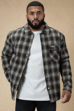 Youngla 556 High Profile Flannel Jacket<Men Outerwear