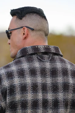 Youngla 556 High Profile Flannel Jacket<Men Outerwear