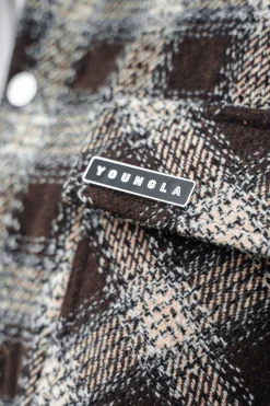 Youngla 556 High Profile Flannel Jacket<Men Outerwear