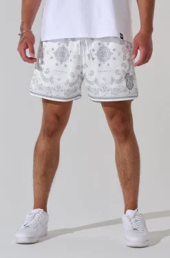 Youngla 132 Infamous Bandana Shorts<Men Shorts
