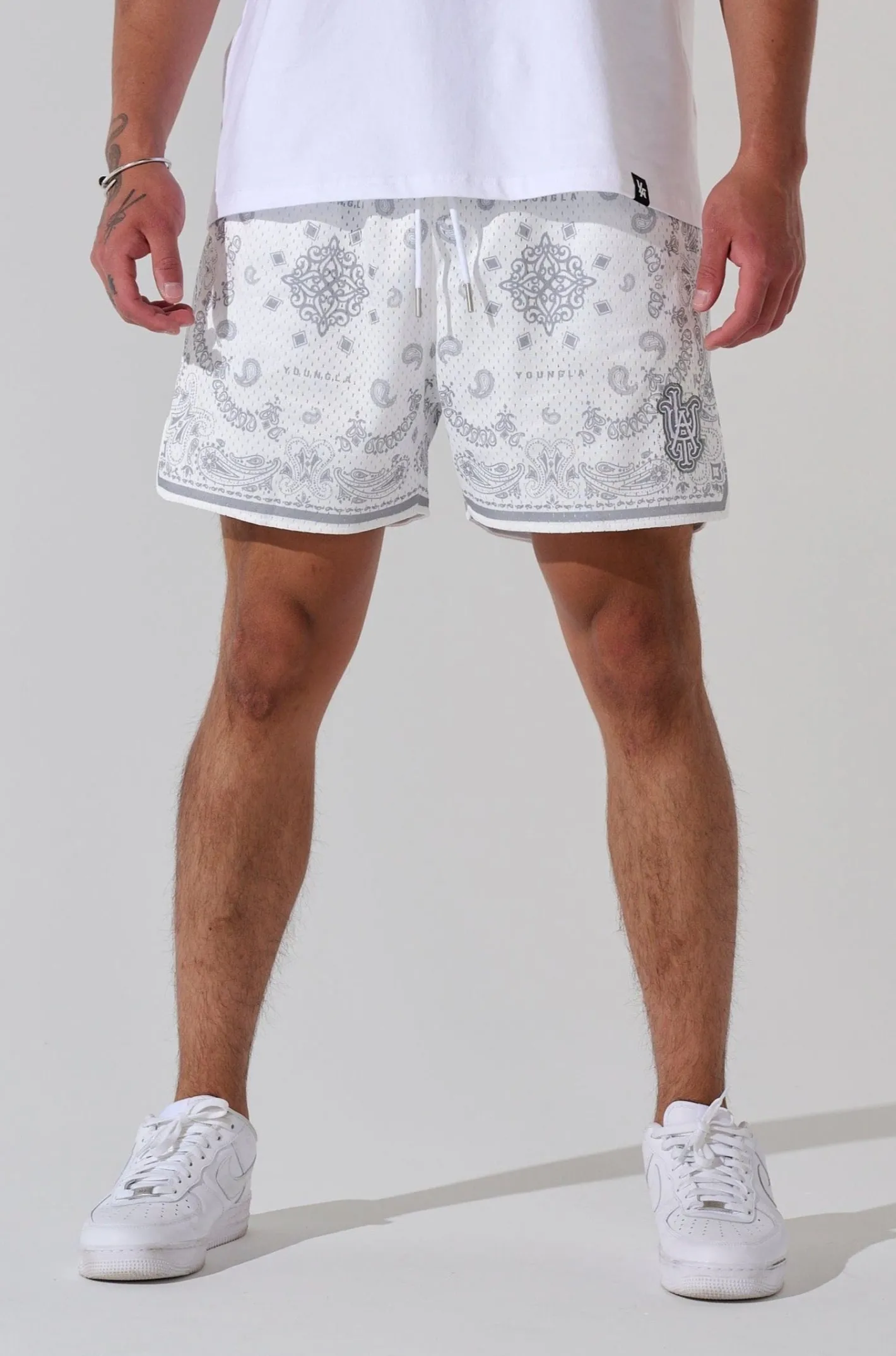 Youngla 132 Infamous Bandana Shorts<Men Shorts