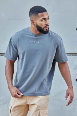 Youngla 481 Letter Tees<Men Shirts
