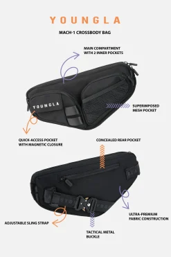 Youngla 750 Mach 1 Cross Body Bags<Men Accessories