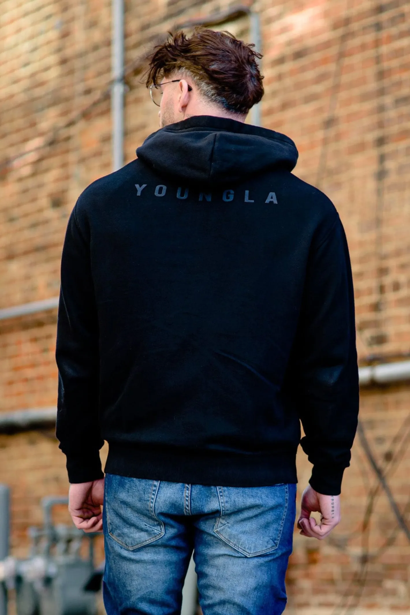 Youngla 515 Monarch Zip-Up Hoodie<Men Outerwear