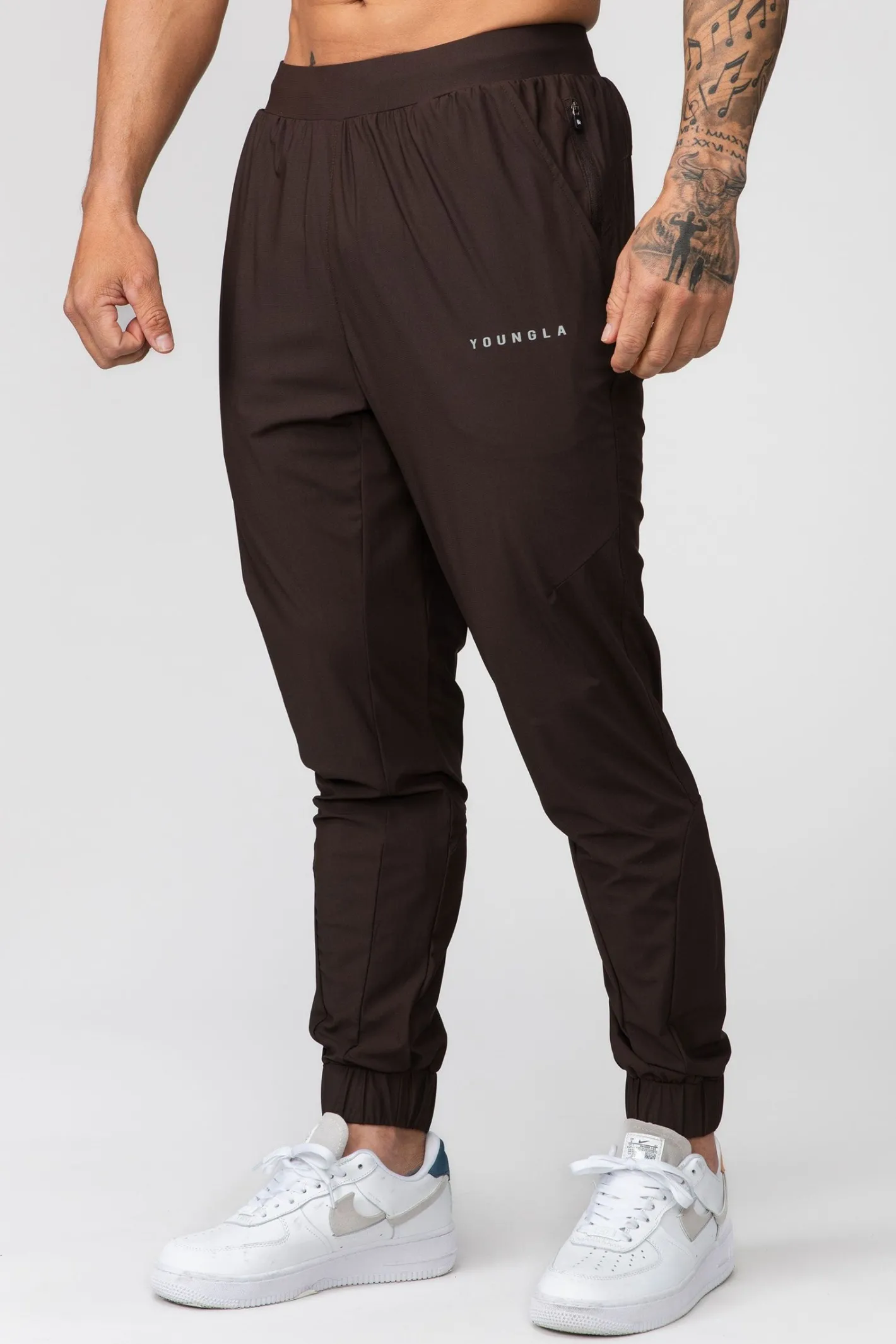 Youngla 237 Nylon Training Joggers<Men Joggers