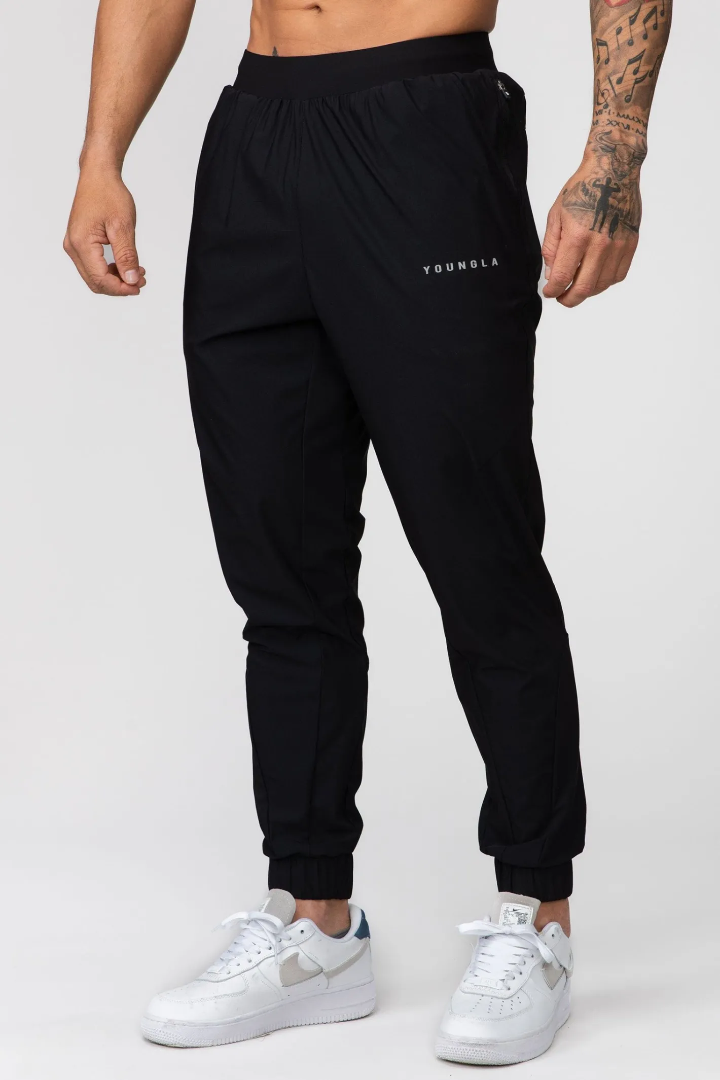 Youngla 237 Nylon Training Joggers<Men Joggers