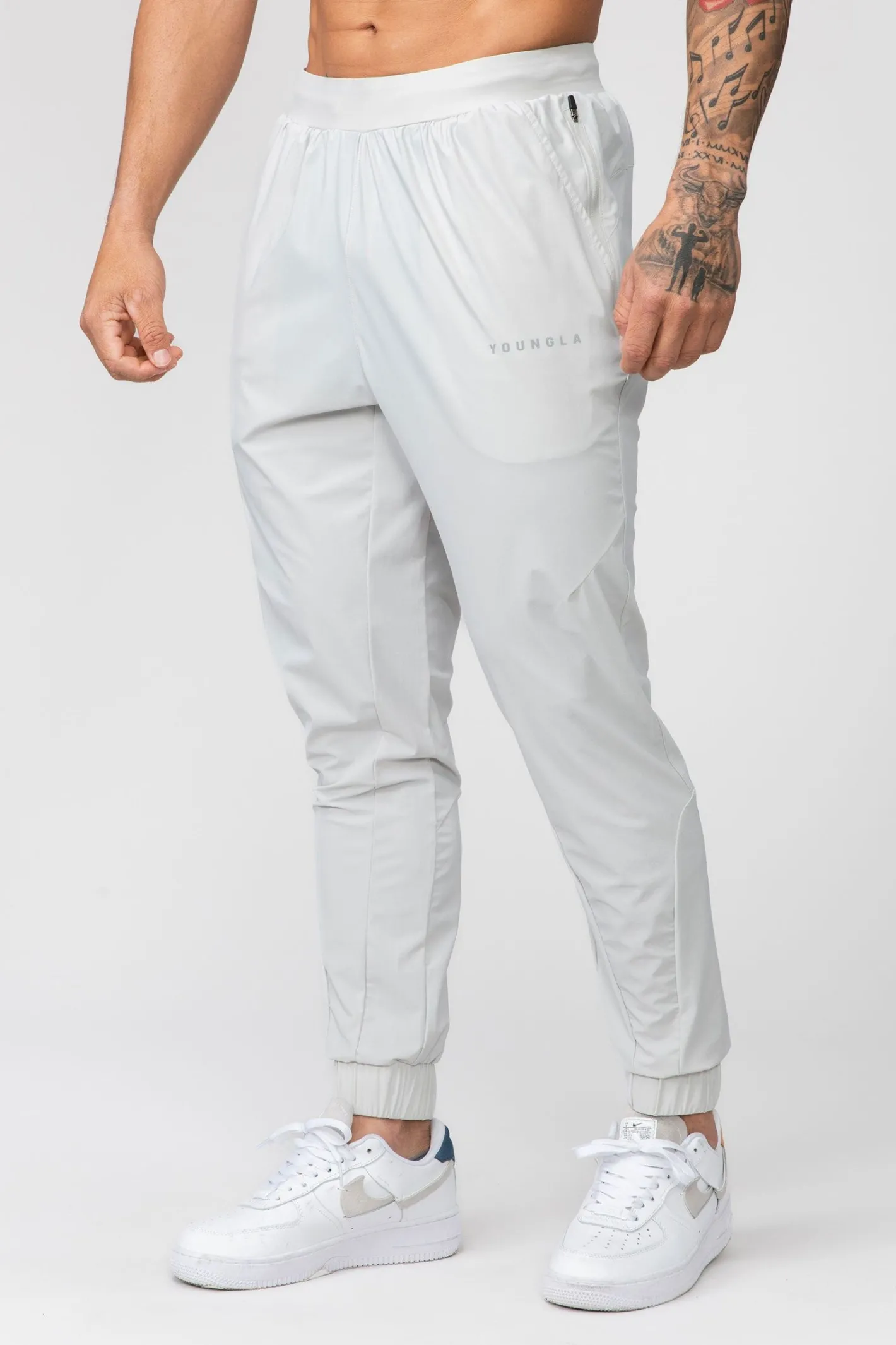 Youngla 237 Nylon Training Joggers<Men Joggers