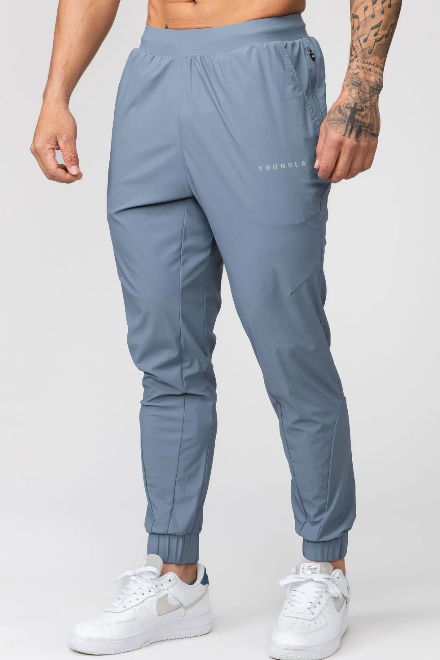 Youngla 237 Nylon Training Joggers<Men Joggers