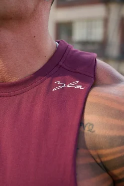 Youngla 338 Offset Delt Tanks<Men Tanks