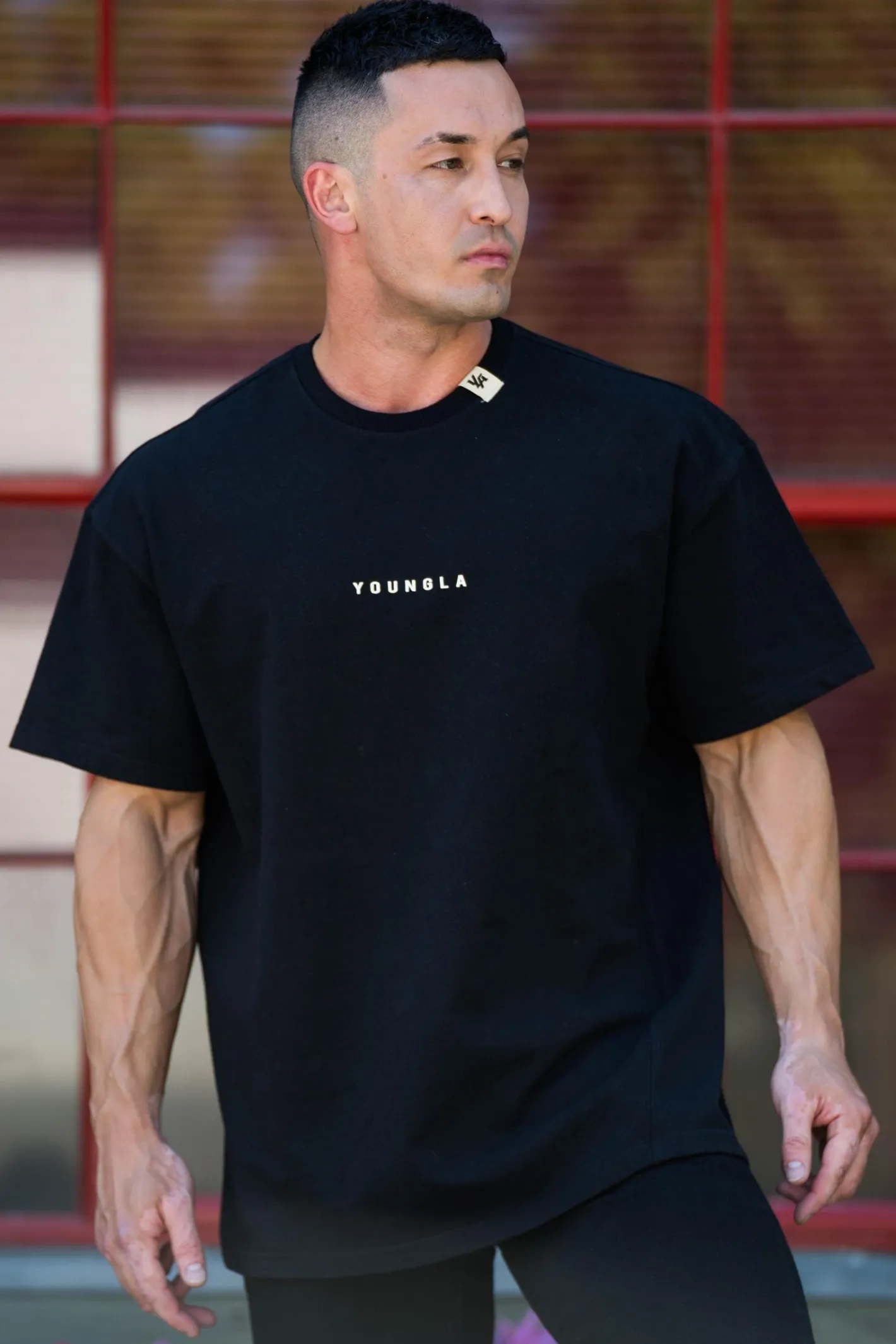 Youngla 413 Oversized Bloc Shirts<Men Shirts