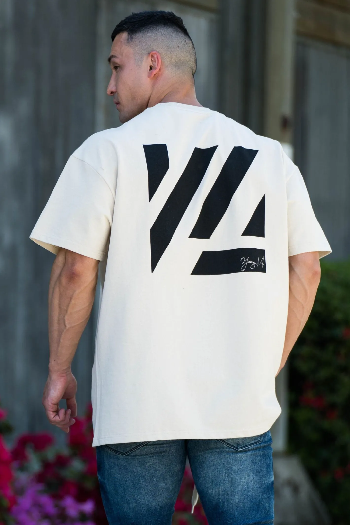 Youngla 413 Oversized Bloc Shirts<Men Shirts