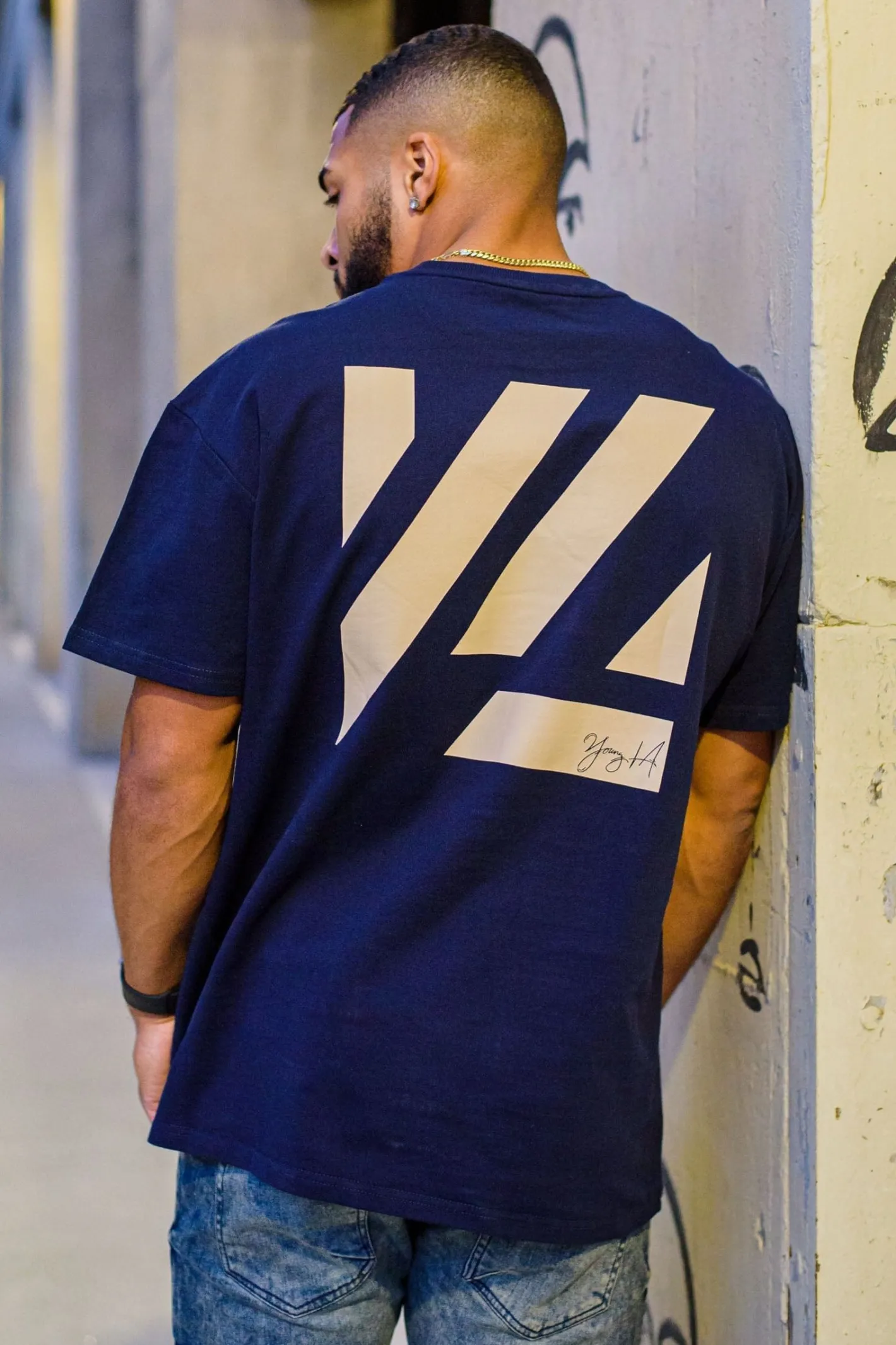 Youngla 413 Oversized Bloc Shirts<Men Shirts