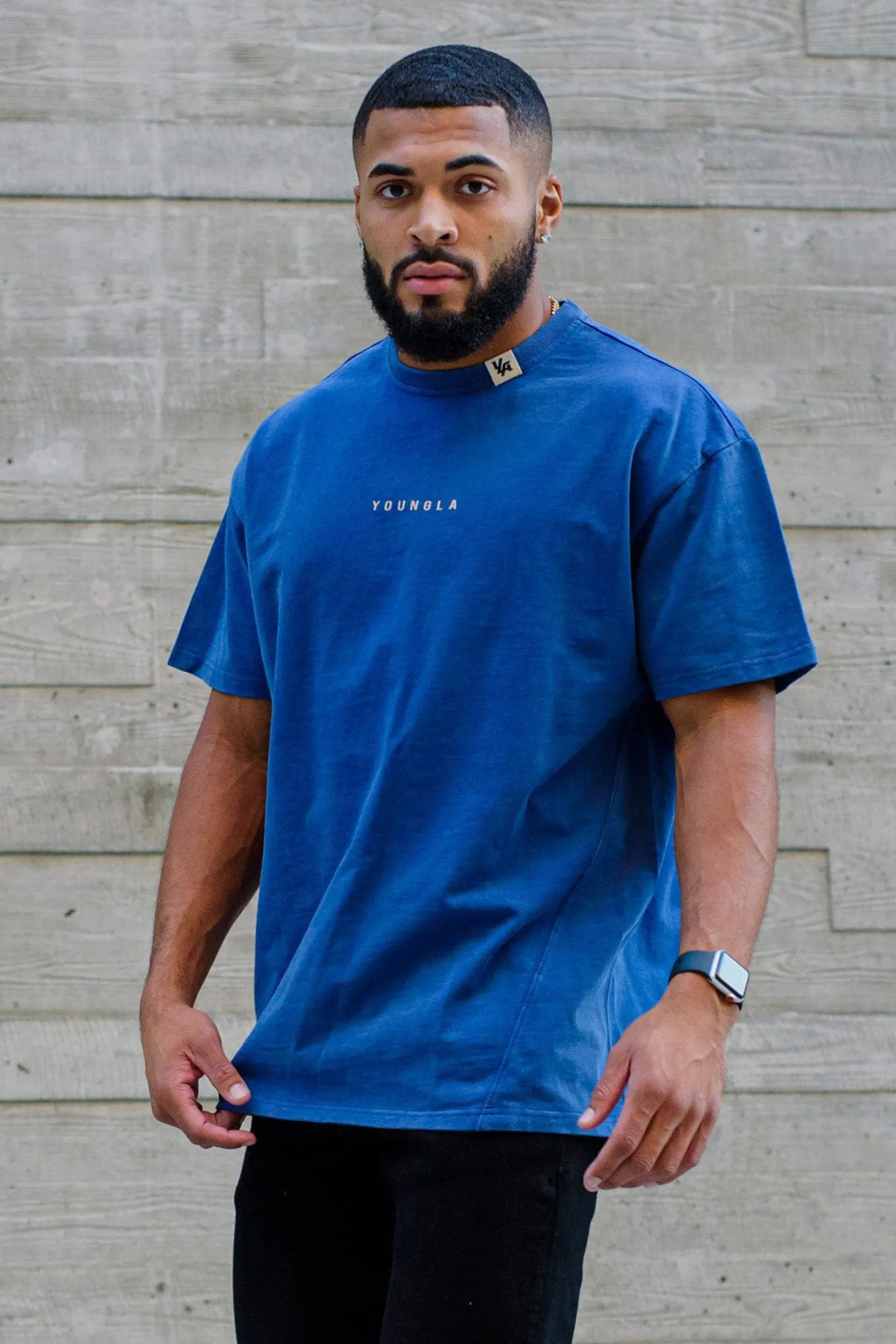 Youngla 413 Oversized Bloc Shirts<Men Shirts