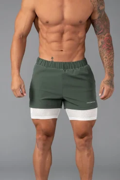 Youngla 144 Peak Velocity Compression Shorts<Men Shorts