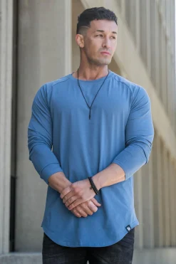 Youngla 410 Perfect Raglan Long Sleeve Shirts<Men Shirts