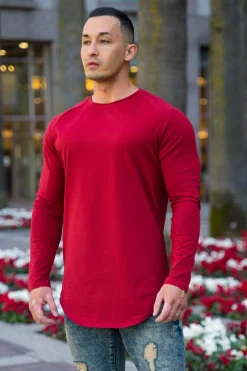 Youngla 410 Perfect Raglan Long Sleeve Shirts<Men Shirts