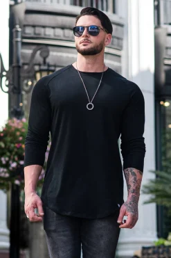 Youngla 410 Perfect Raglan Long Sleeve Shirts<Men Shirts