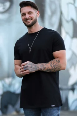 Youngla 411 Perfect Tee-Straight Bottom<Men Shirts