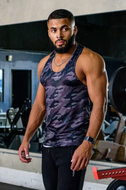 Youngla 305 Performance Line Tank Tops<Men Tanks