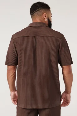Youngla 448 Pleated Festival Shirts<Men Shirts