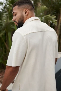 Youngla 448 Pleated Festival Shirts<Men Shirts