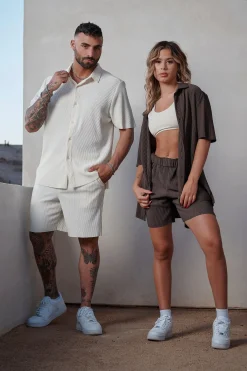Youngla 148 Pleated Festival Shorts<Men Shorts