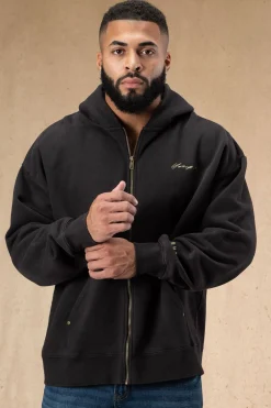 Youngla 546 Rivet Zipup Hoodies<Men Outerwear