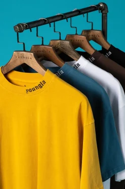 Youngla 467 Roman Tees<Men Shirts
