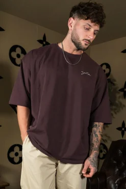 Youngla 464 Skyline Super Sized Tees<Men Shirts