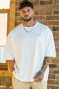Youngla 464 Skyline Super Sized Tees<Men Shirts