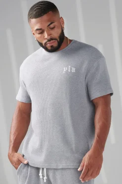 Youngla 427 Summer Waffle Tees<Men Shirts