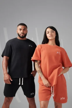 Youngla 427 Summer Waffle Tees<Men Shirts