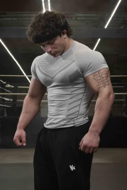 Youngla 465 Superhero Compression Tees<Men Shirts