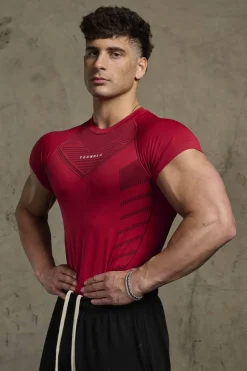 Youngla 465 Superhero Compression Tees<Men Shirts