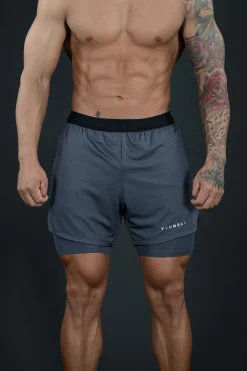 Youngla 129 Trilogy Compression Shorts<Men Shorts